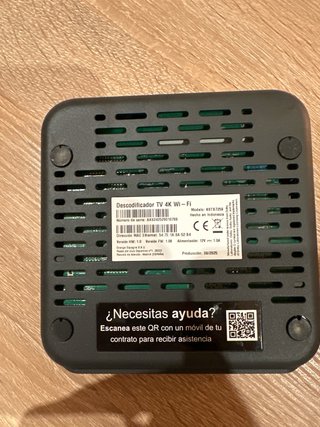 LiveBox 7 Orange Router Descodificador TV 4K Wifi