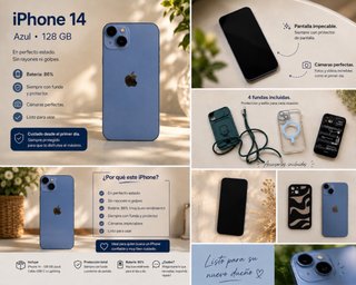 iPhone 14 azul