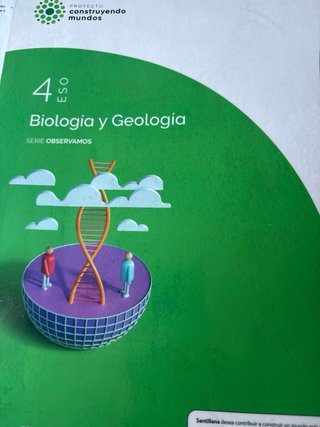 Biología y Geología. 4o ESO