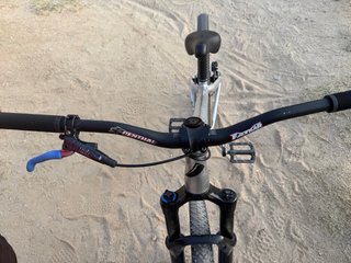 Bicicleta Dirt Jump Plata