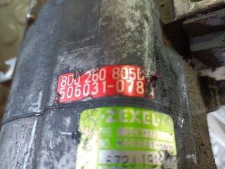 COMPRESOR AIRE ACONDICIONADO AUDI A4 AVANT (B5) 8