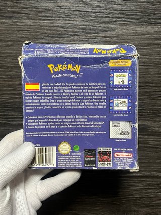 Pokemon Azul Game Boy Edición Original