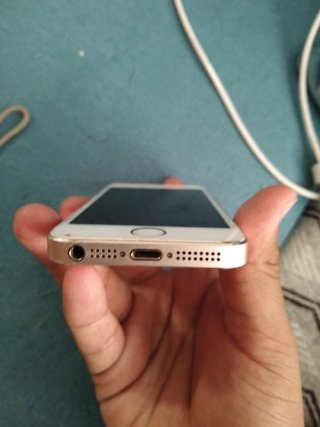 iPhone 5 Dorado/Plateado Para piezas
