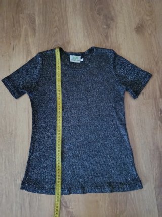 Jersey manga corta plateado VICETTO Talla L