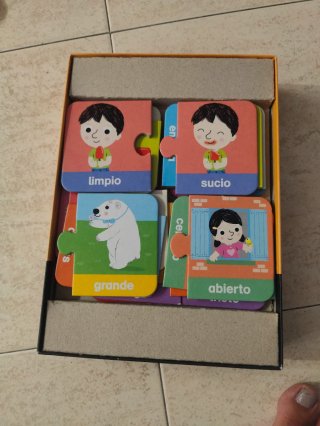Puzzle Diset Los Opuestos 2+ Años