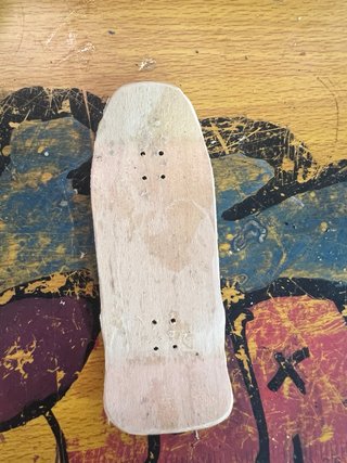 Fingerboard de madera sin usar Distintos shapers