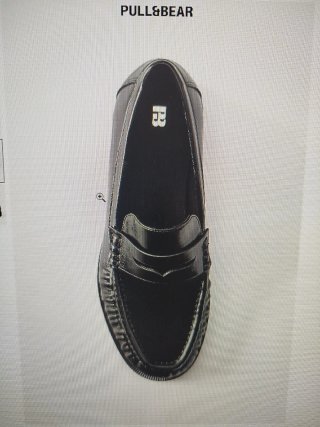 Mocasines Pull&Bear Negros 36