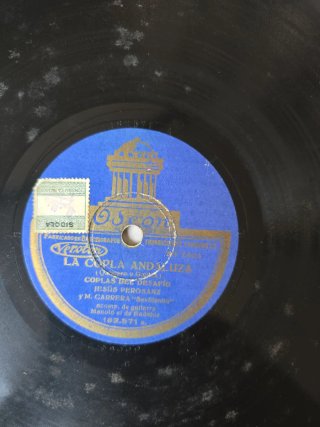 Lote de Discos de Vinilo/goma laca y pizarra Antig