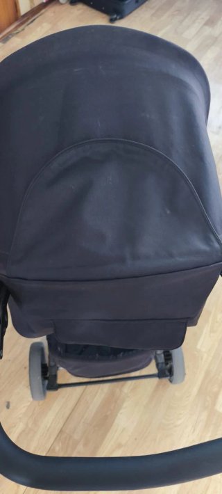 Carro de bebé Asalvo negro