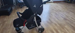 Carro de bebé Asalvo negro