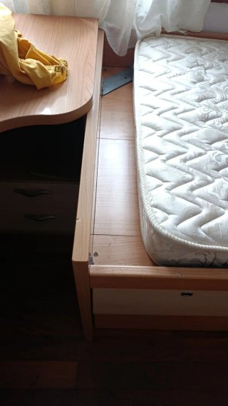 Cama nido 90cm de madera(solo venta en persona)