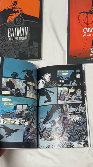 Lote Batman + Catwoman DC Black Label Pocket