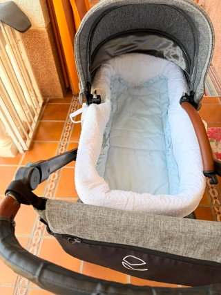 Carrito Bebé Trio Jane Muum Gris