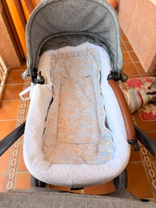 Carrito Bebé Trio Jane Muum Gris