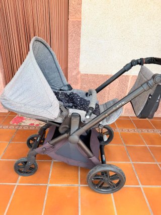 Carrito Bebé Trio Jane Muum Gris