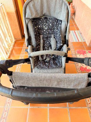 Carrito Bebé Trio Jane Muum Gris