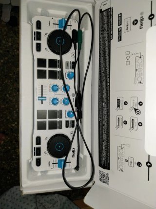 Controlador DJ Hercules Control Mix Azul