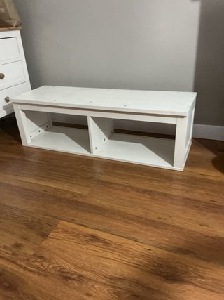 Mesa TV Ikea Hemnes Madera Blanca de 110 cm