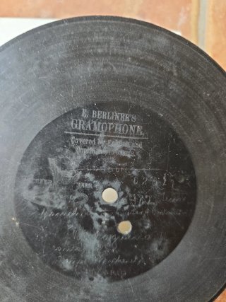 Discos pizarra de gramófono Berliner