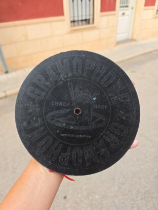 Discos pizarra de gramófono Berliner