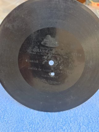 Discos pizarra de gramófono Berliner