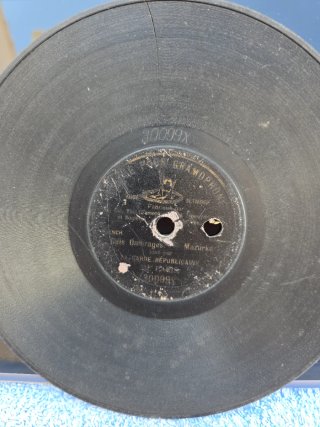 Discos pizarra de gramófono Berliner