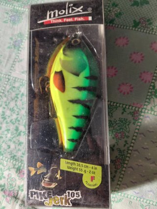 Esca Molix Pike Jerk 105 - Floating