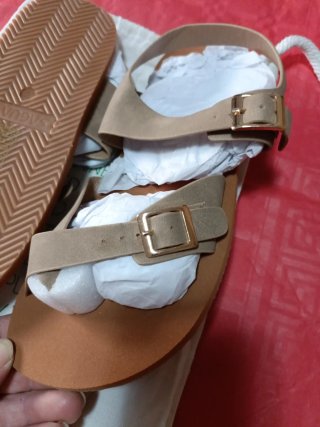 Sandalias Saguaro Beige y Marrón