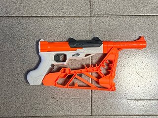 Nerf Sharpfire Naranja y Blanco