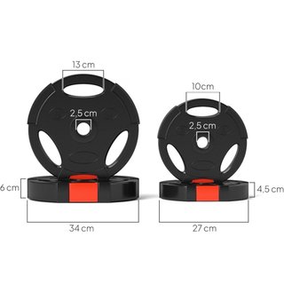 Discos de pesa 10kg y 5kg