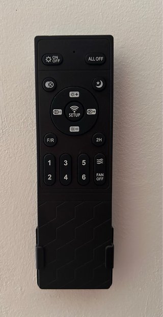 Plafón ventilador moderno