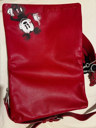 Bolso Desigual Mickey Mouse Rojo