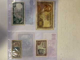 Colección 19  billetes España
