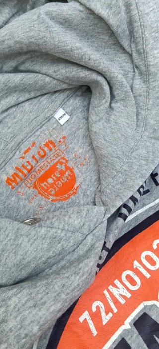 Sudadera Vintage Co. Gris Talla M