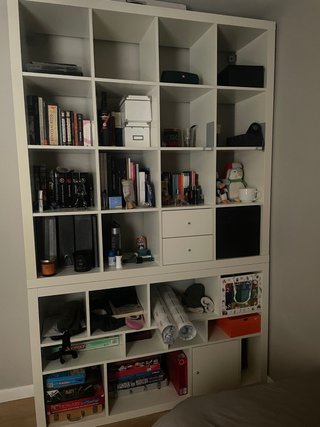 Librería modular Ikea 2 cuerpos