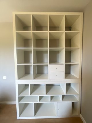 Librería modular Ikea 2 cuerpos