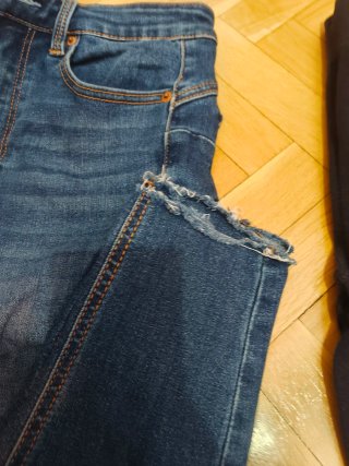 Lote 3 pantalones vaqueros y efecto piel