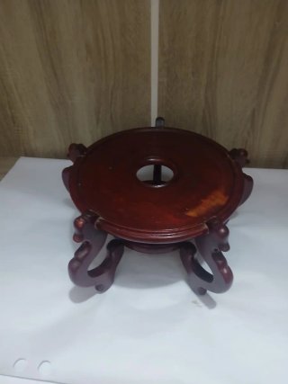 Jarrón Chino Porcelana Grande con Peana