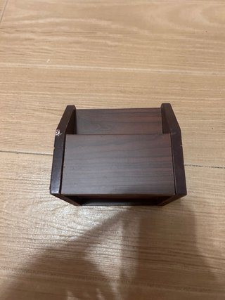 Organizador de escritorio de madera