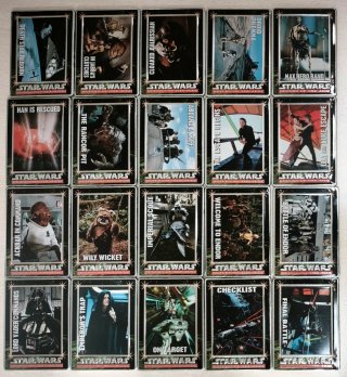 Star Wars Tarjetas Metalicas RoTJ 1995
