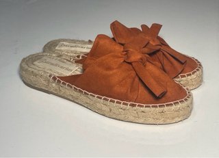 Mules Stradivarius Naranja Talla 37