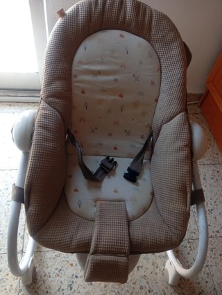 Silla bebé reclinable con estampado