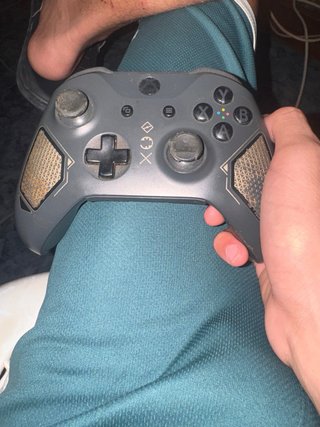 Mando Xbox Negro y Verde