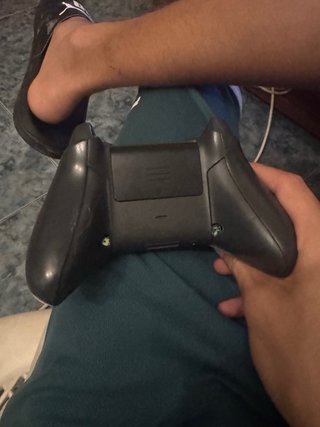 Mando Xbox Negro y Verde