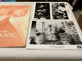 Libro de Prensa Titanic Original