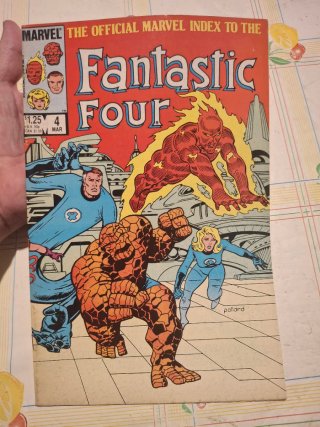 Comic -Official Marvel Index to the Fantastic Four