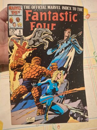 Comic -Official Marvel Index to the Fantastic Four