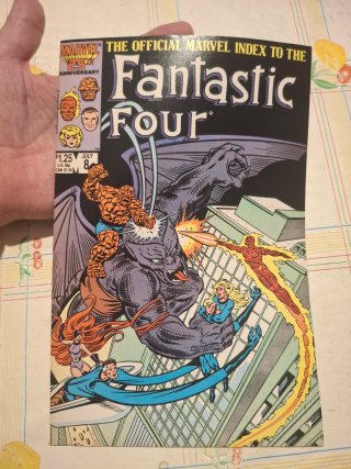 Comic -Official Marvel Index to the Fantastic Four