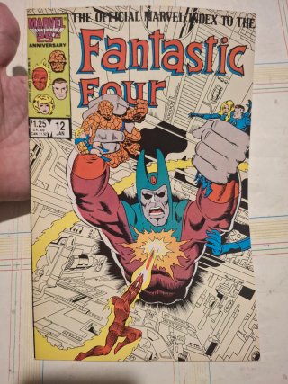 Comic -Official Marvel Index to the Fantastic Four