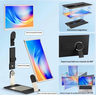 Doble Monitor Portátil 15.6 FHD 1080P